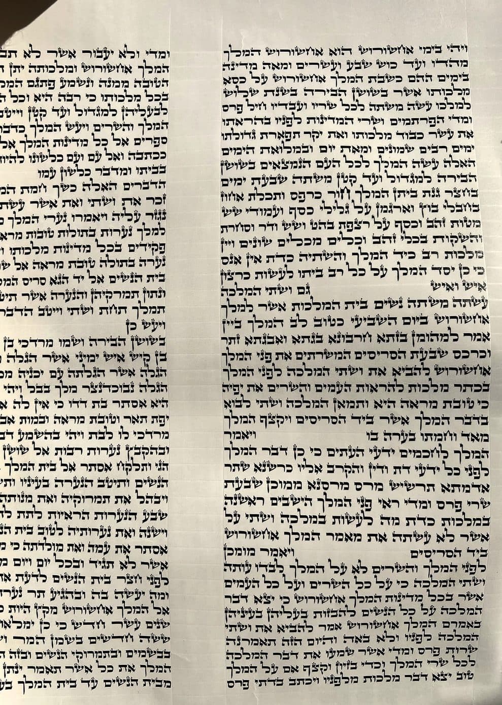 Megillat Esther - Ari (42 Lines)